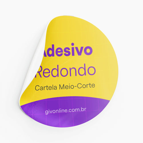 Adesivo Redondo