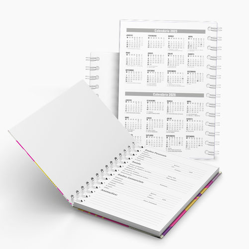 Caderno Capa Flexível Sem Pautas 48fls