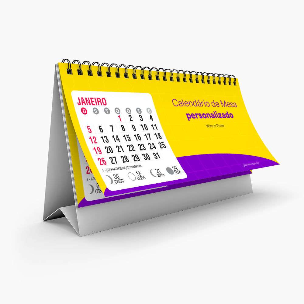 Calendário de Mesa