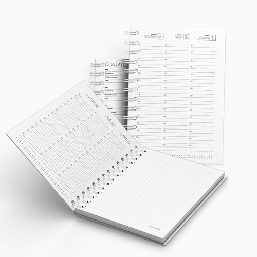 Miolo de Agenda Semanal
