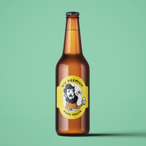 Rótulo para Cerveja Artesanal Abas