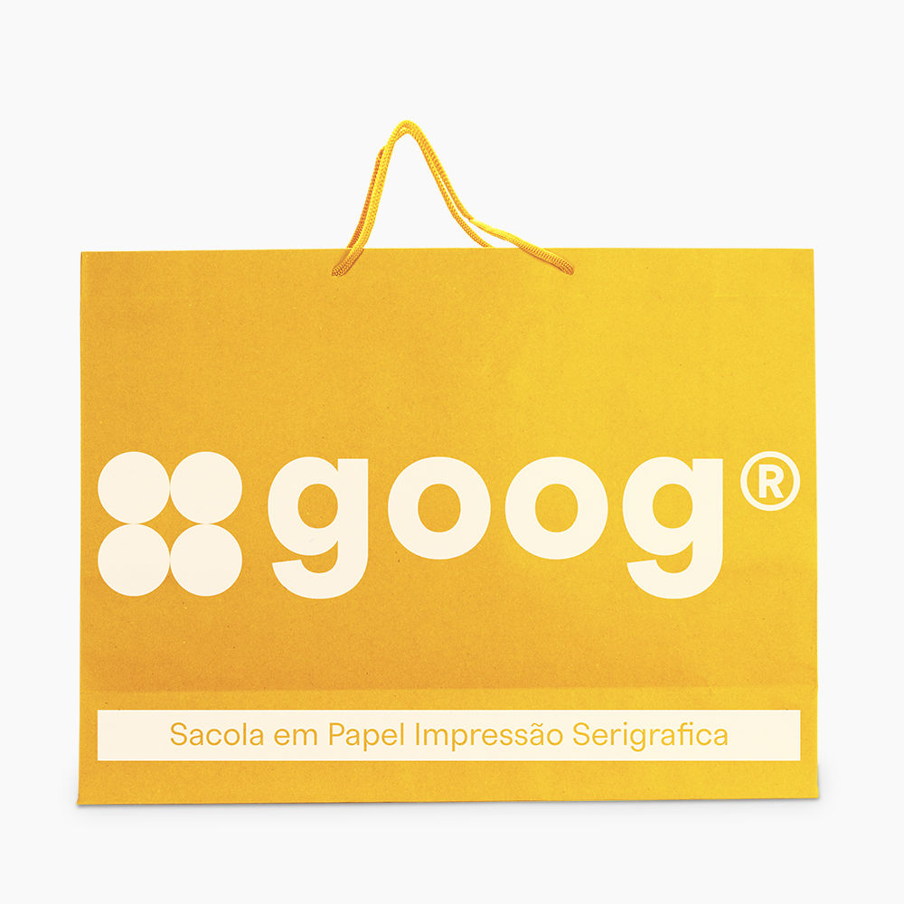 Sacola em Papel Personalizado em Silk - Basic