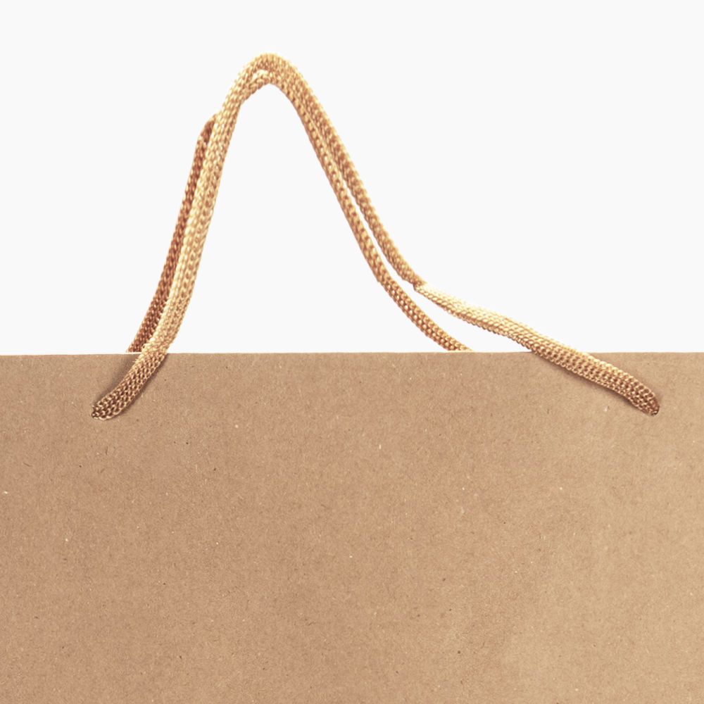 Sacola em Papel Personalizado em Silk - Basic