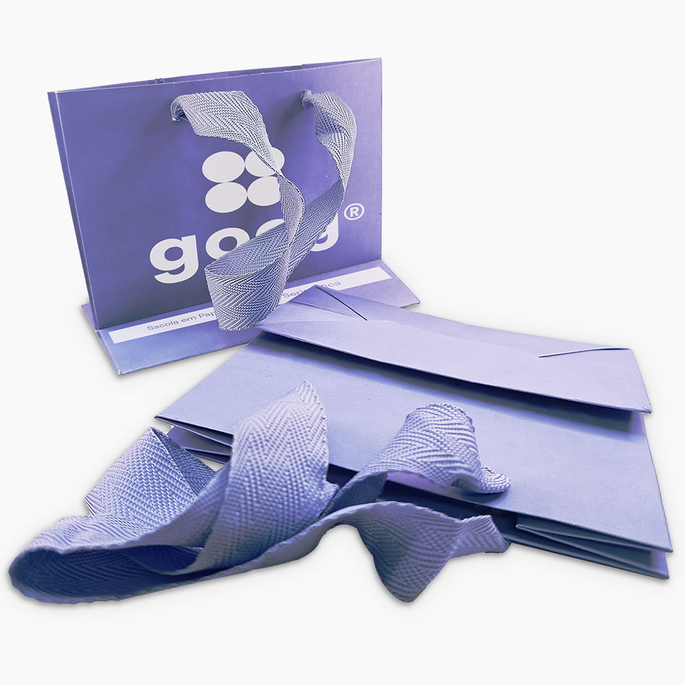 Sacola em Papel Personalizado em Silk - Premium