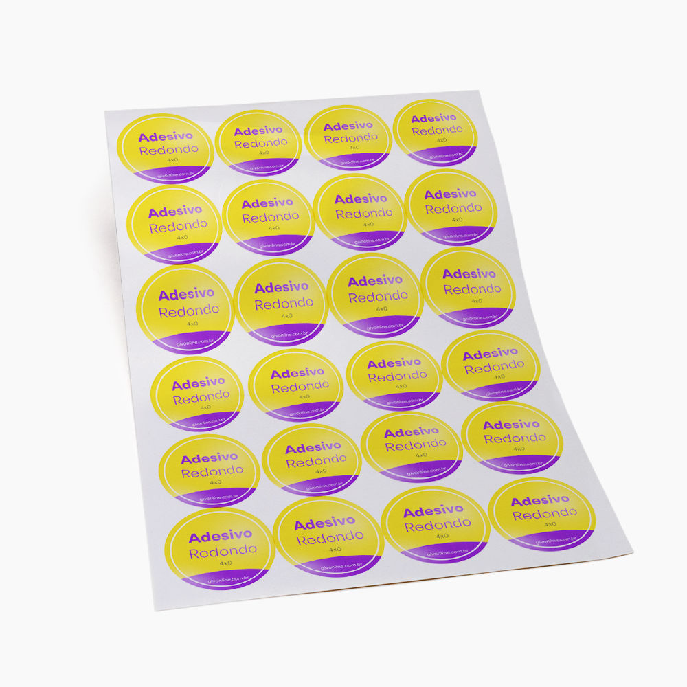 Adesivo Redondo