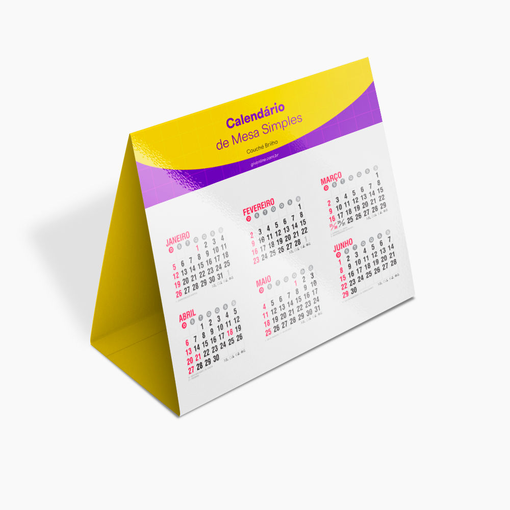 Calendário de Mesa Mini