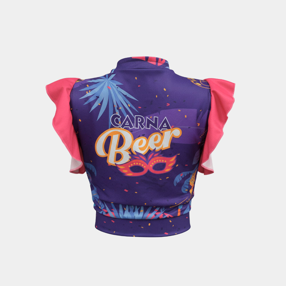 Abadá Com Babado e Decote