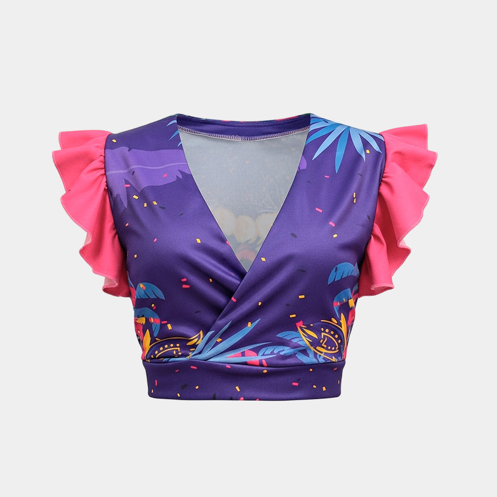 Abadá Com Babado e Decote