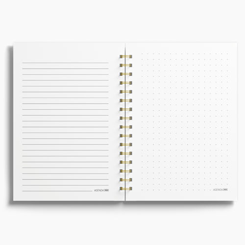 Agenda Premium Diária Celeste Floral