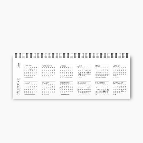 Agenda Premium Teclado Executivo Camurça