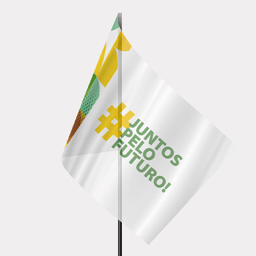 Bandeira em Tecido Política