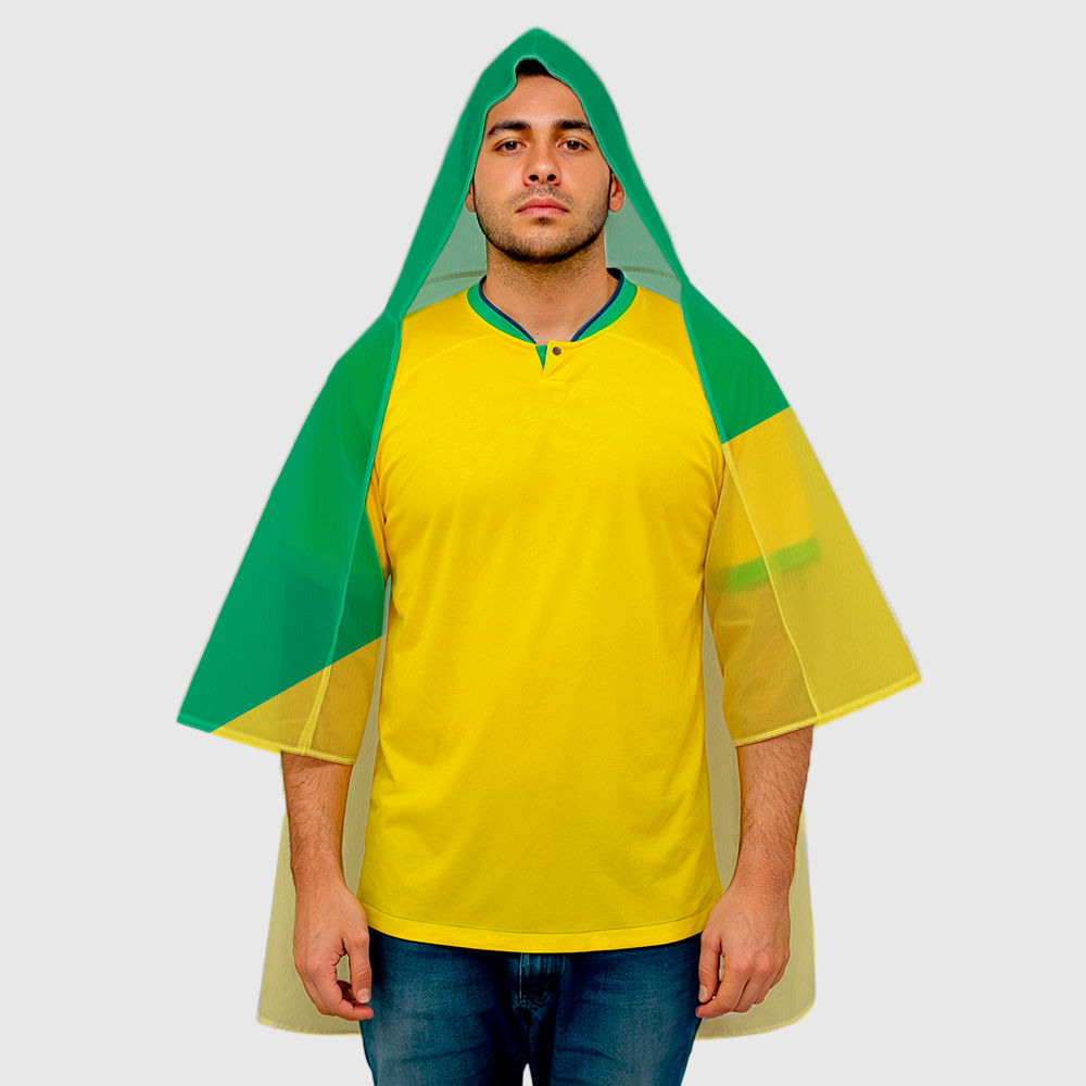 Bandeira com Capuz Copa