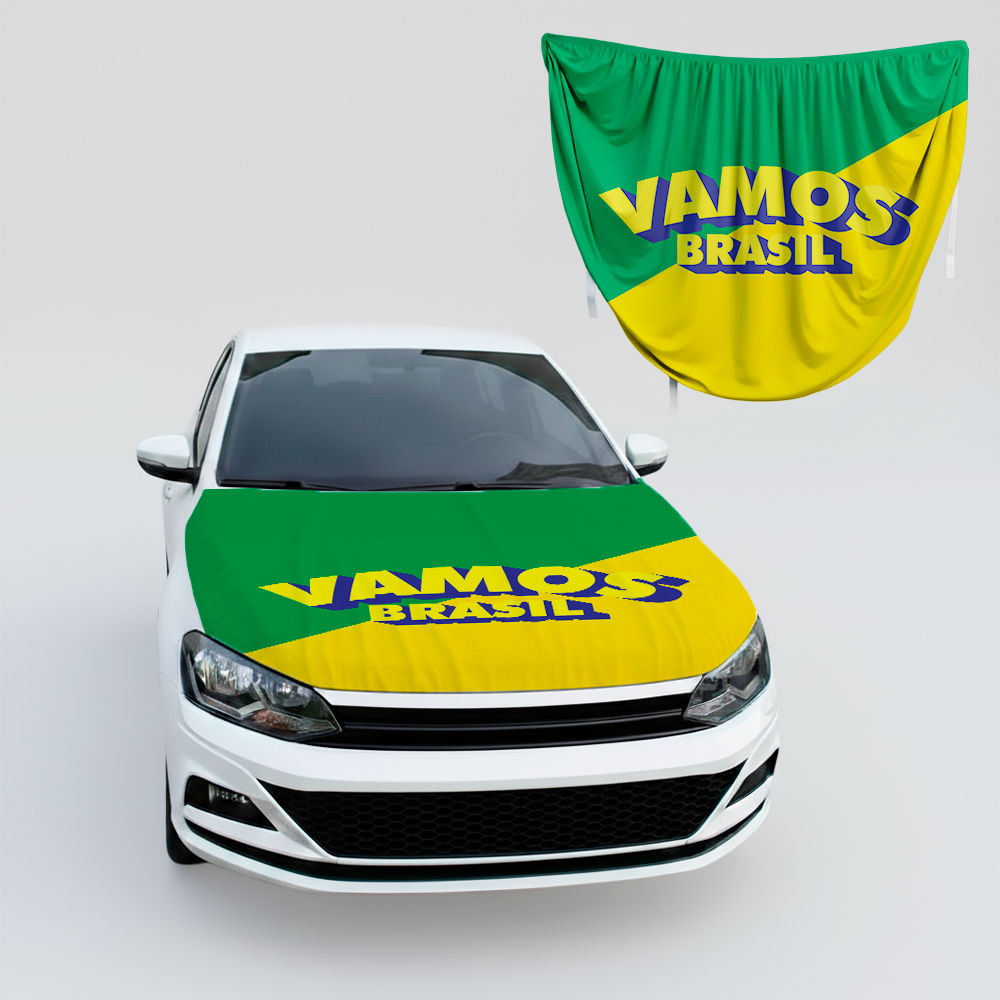Bandeira para Capô de Carro Copa