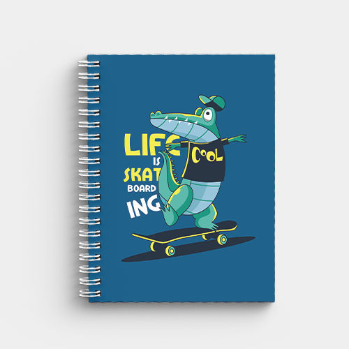 Caderno Capa Dura Com Pautas 48fls