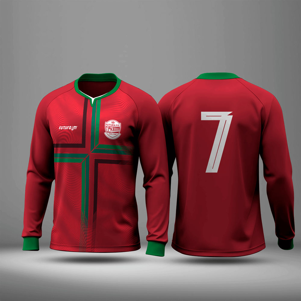 Camisa Futebol York Manga Longa