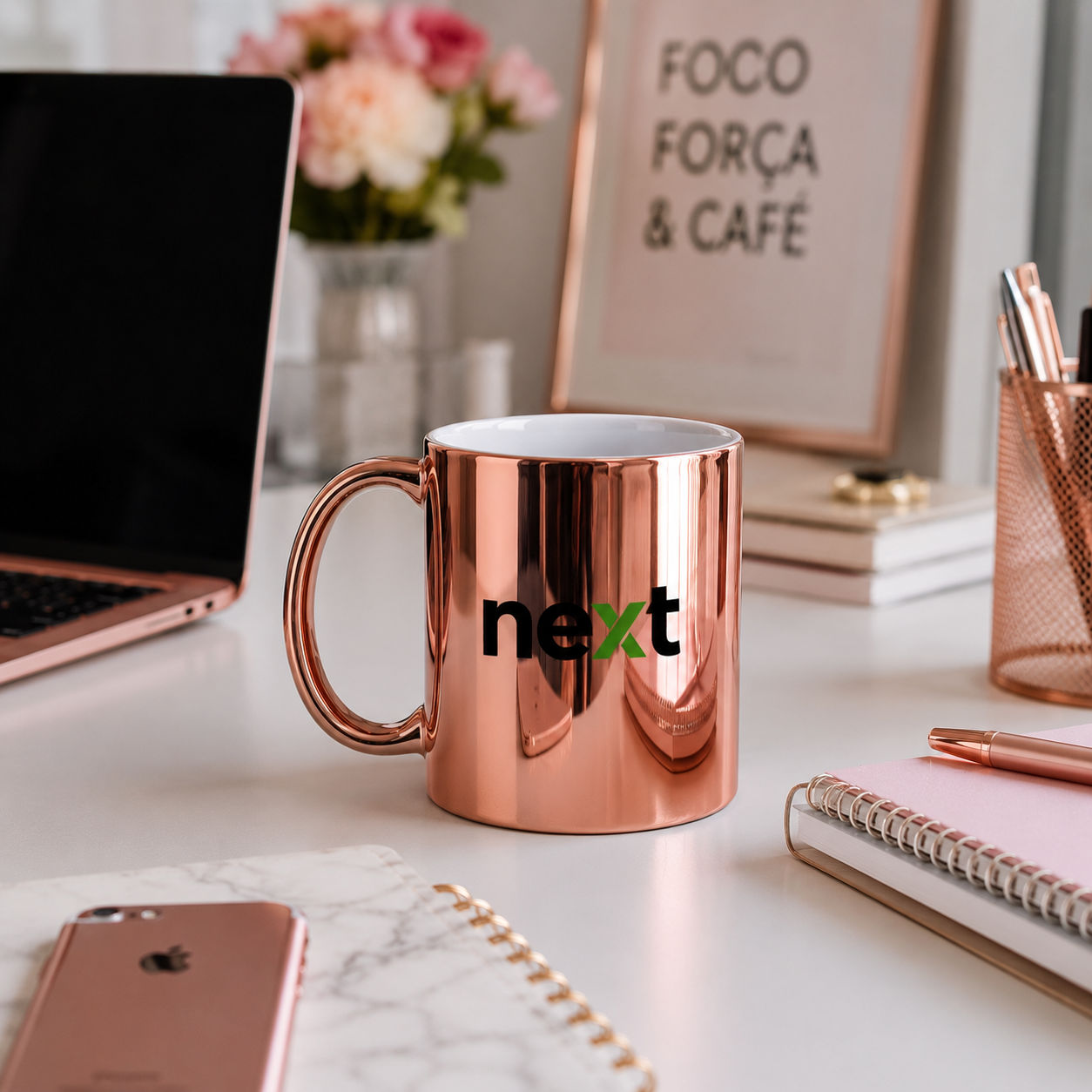 Caneca Cromada Pink