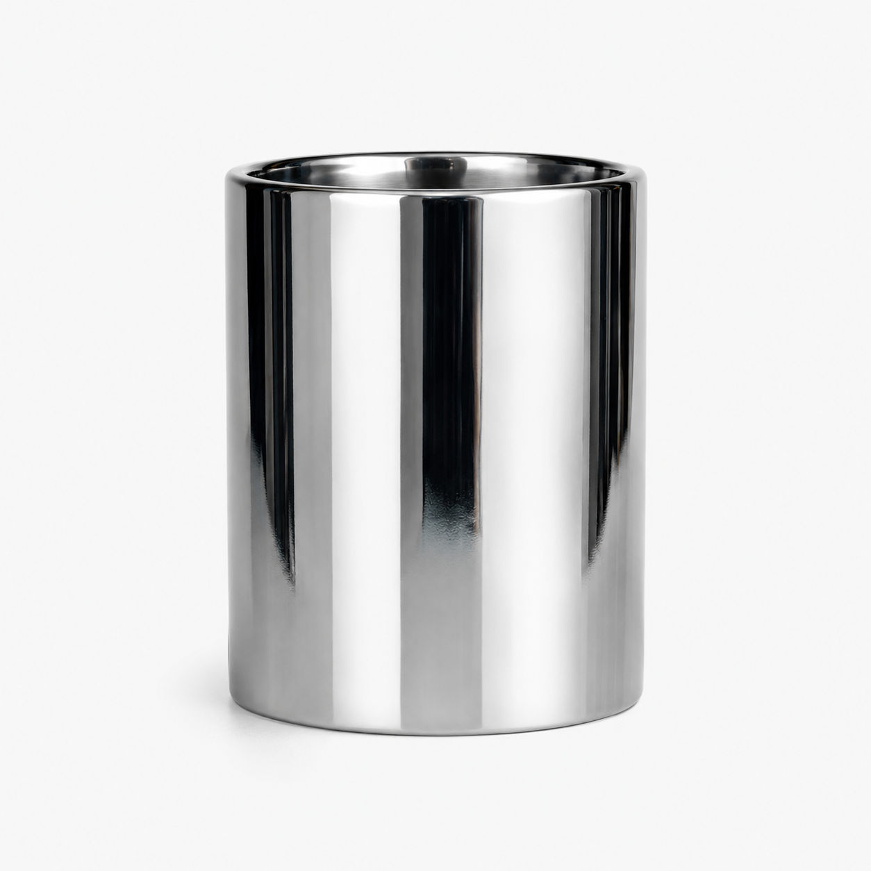 Caneca Cromada Prateado