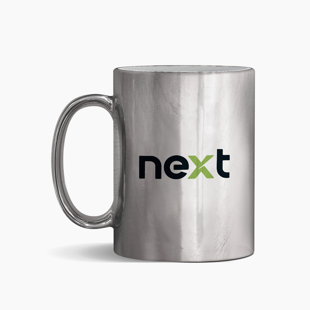Caneca Cromada Prateado