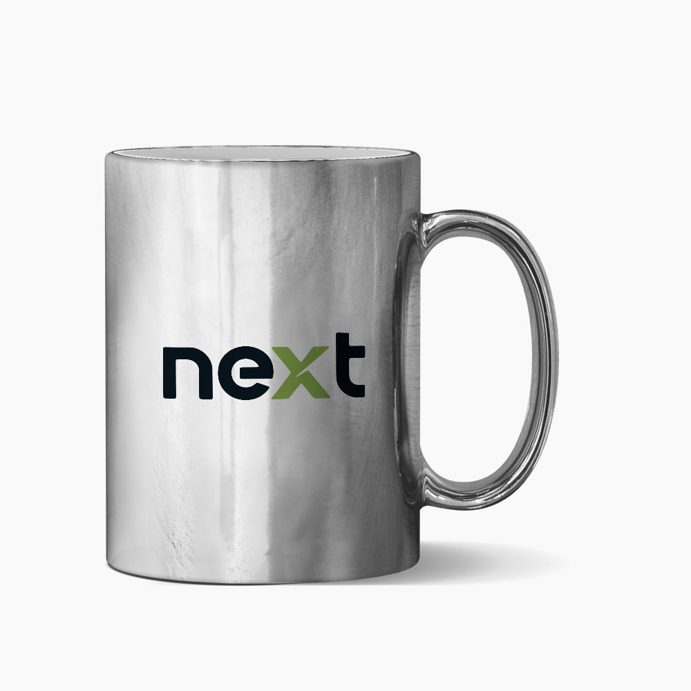 Caneca Cromada Prateado