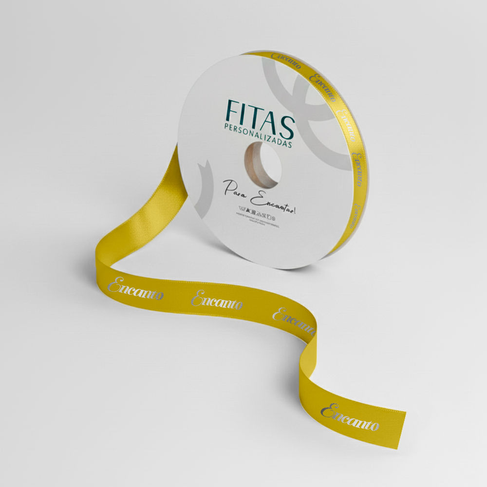 Fita de Cetim Personalizada