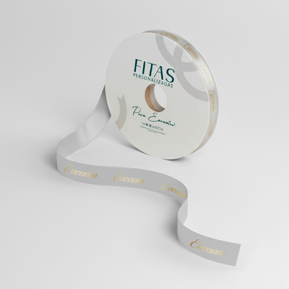 Fita de Cetim Personalizada