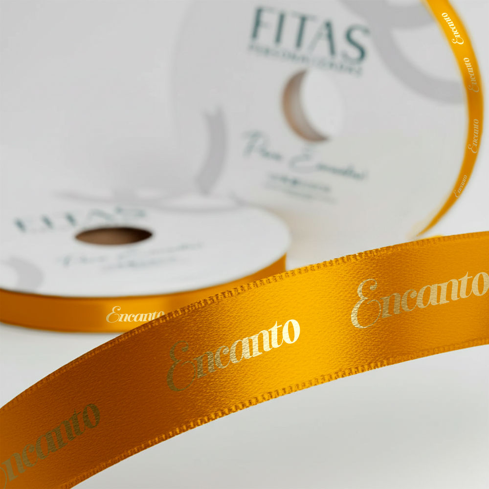 Fita de Cetim Personalizada