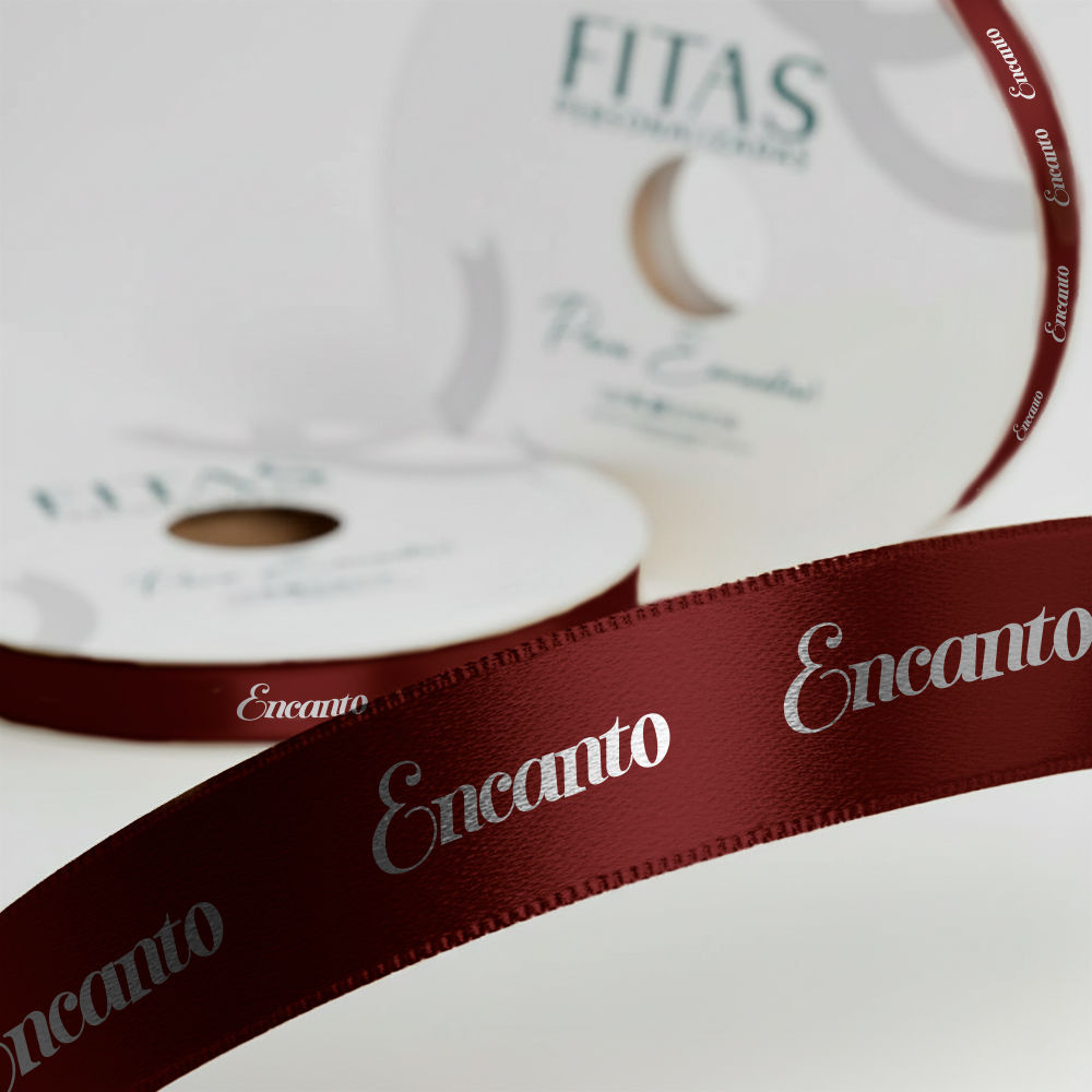 Fita de Cetim Personalizada