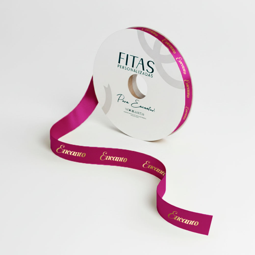 Fita de Cetim Personalizada
