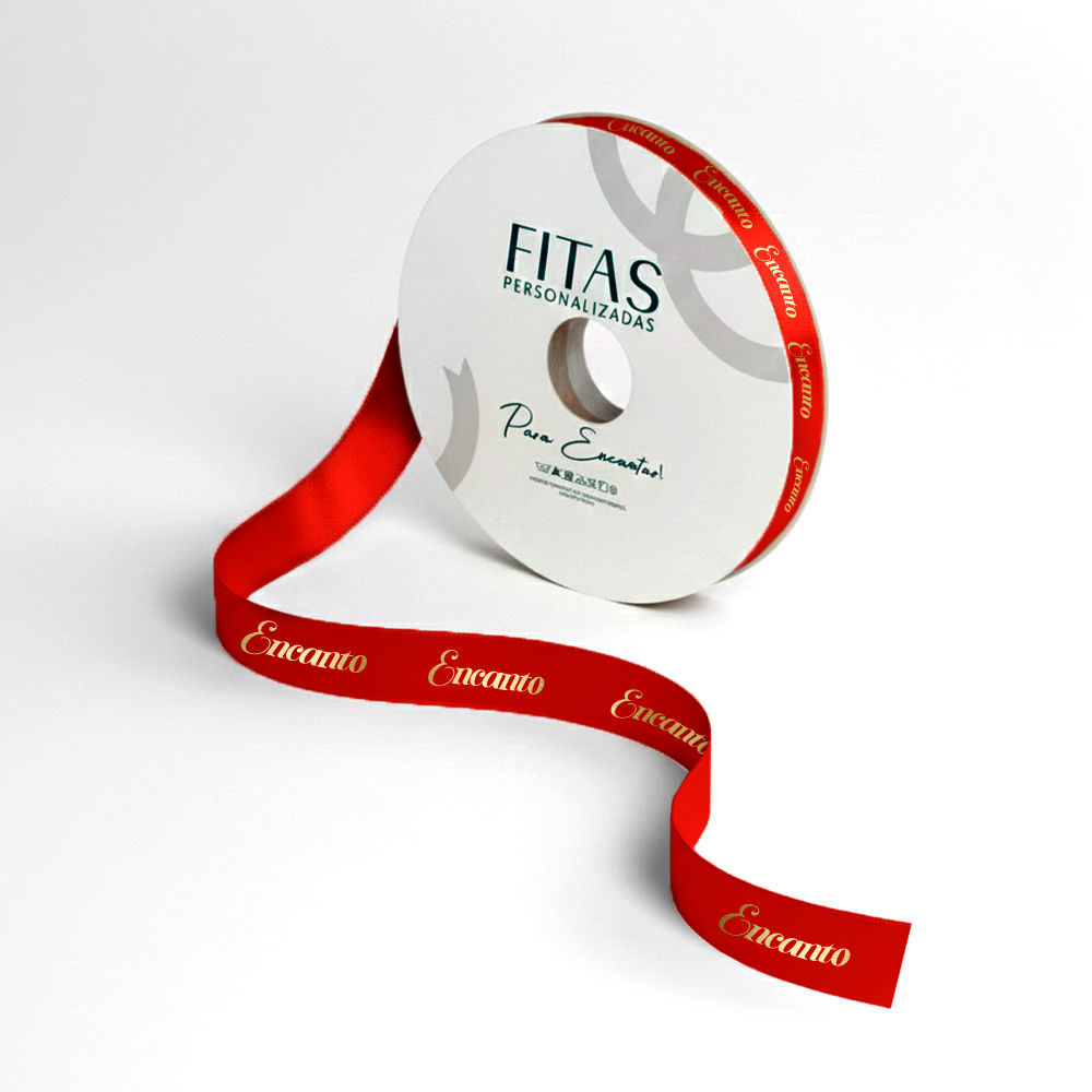 Fita de Cetim Personalizada