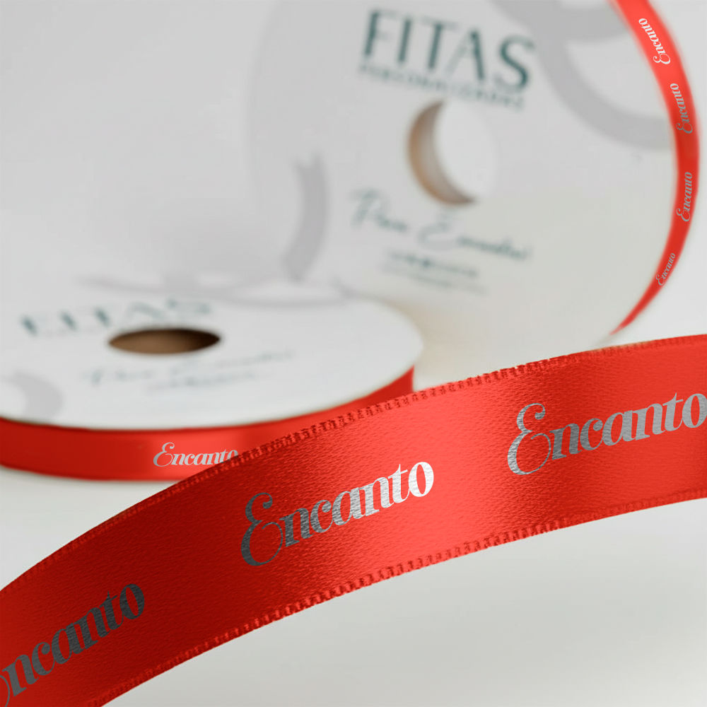 Fita de Cetim Personalizada