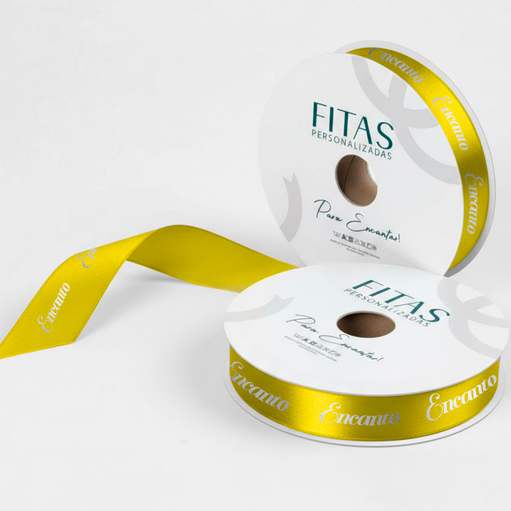 Fita de Cetim Personalizada