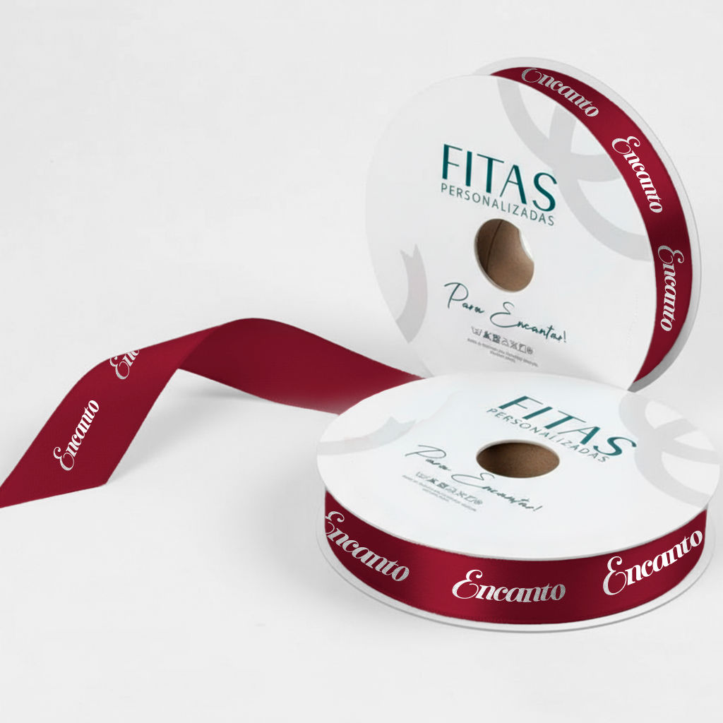 Fita de Cetim Personalizada