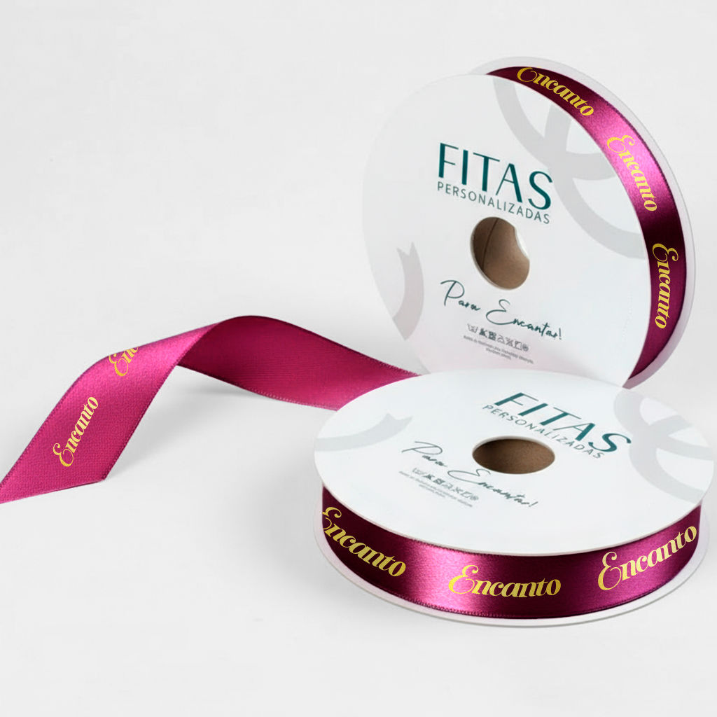 Fita de Cetim Personalizada