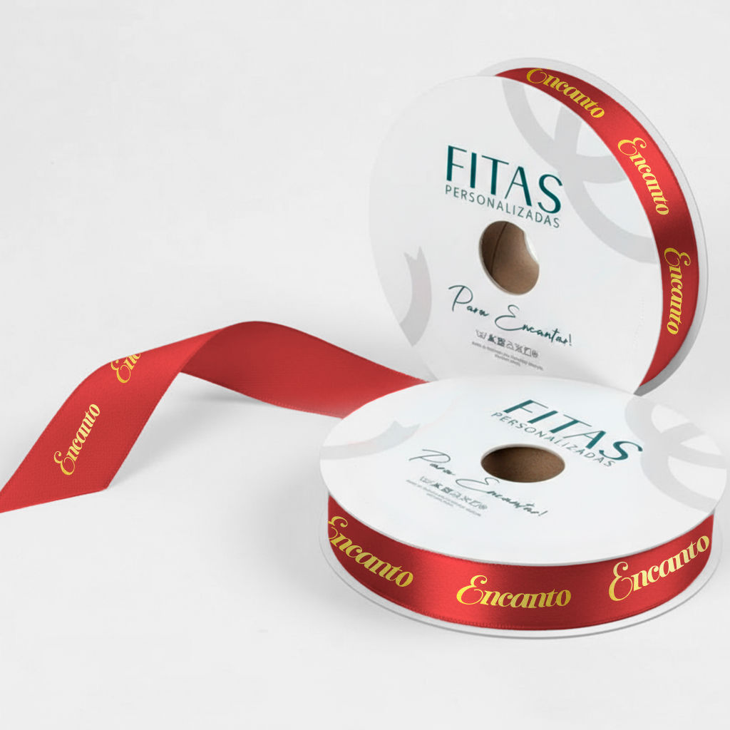 Fita de Cetim Personalizada