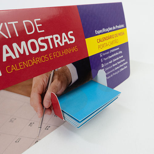 Kit de Amostra Calendários e Folhinhas