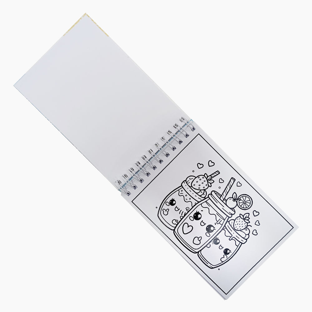 Livro de Colorir A5 - Caderno de Desenho Pintura