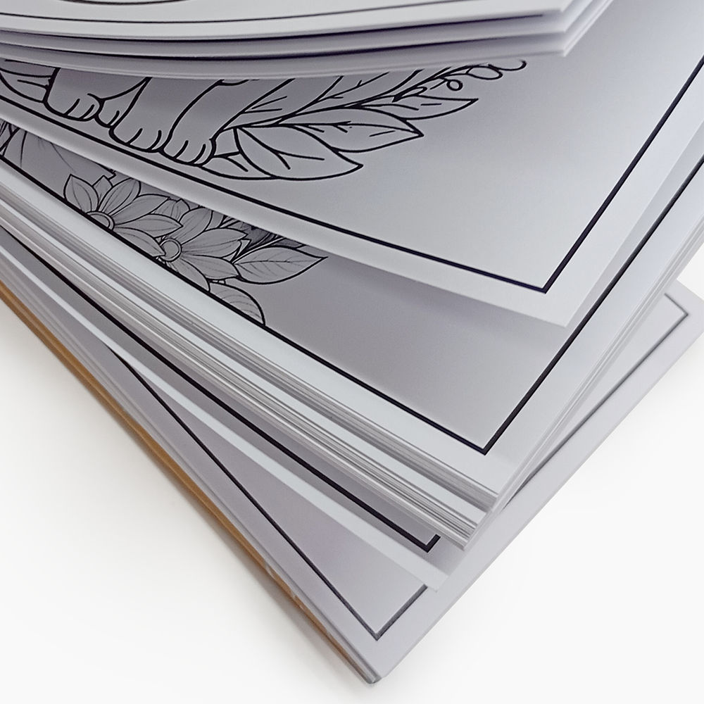 Livro de Colorir A5 - Caderno de Desenho Pintura