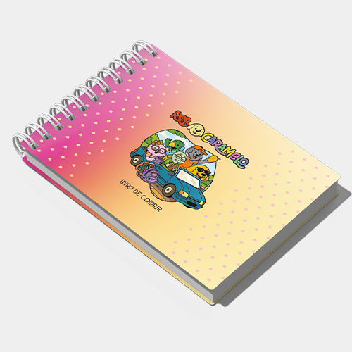 Livro de Colorir Rob Caramelo Laranja