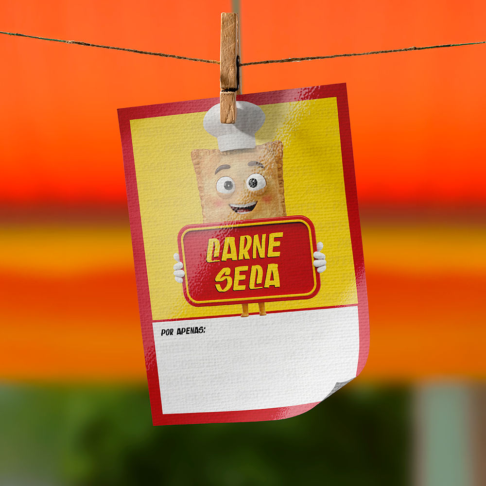 Plaquinha de Preço Pastel