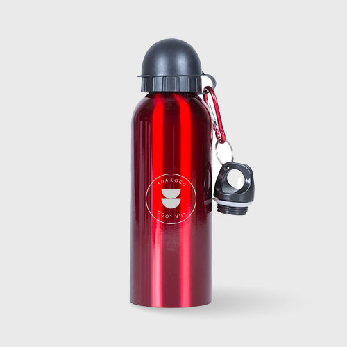 Squeeze com Bico e Mosquetão 500ml