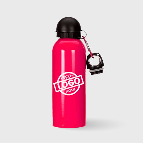 Squeeze com Bico e Mosquetão 500ml