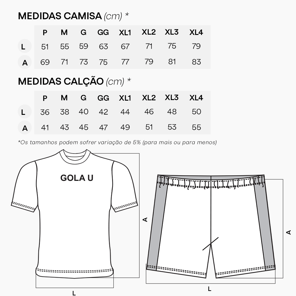 Uniforme Futebol Real