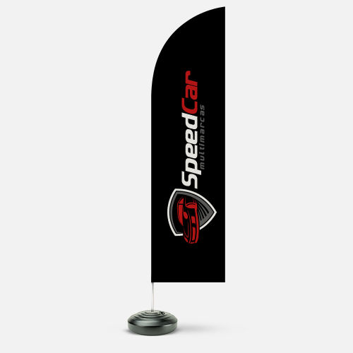 Wind Banner Completo para Piso G - Modelo Faca