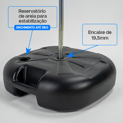 Wind Banner Completo para Piso P - Modelo Faca