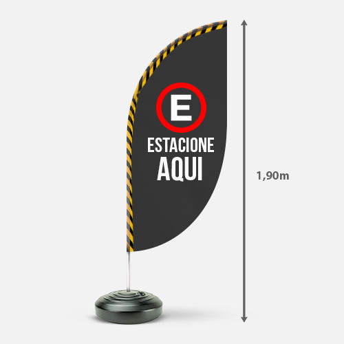 Wind Banner Completo para Piso P - Modelo Pena