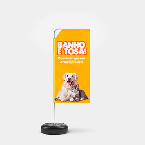 Wind Banner Kit Completo