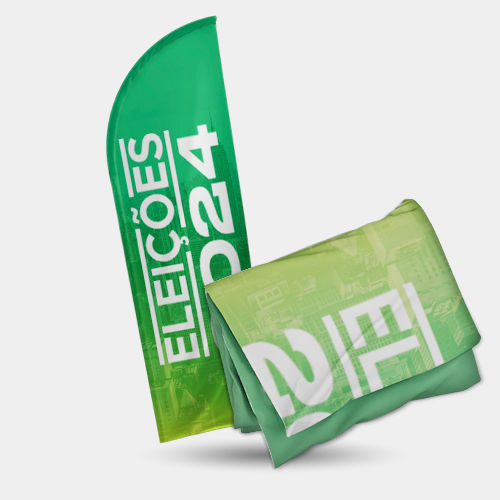 Tecido para Wind Banner Eleições