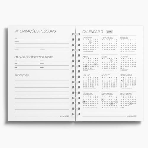 Agenda Premium Diária Horizonte