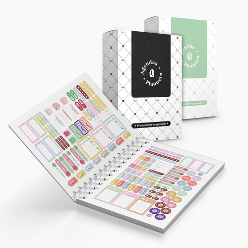 Agenda Premium Planner Linho Marrom