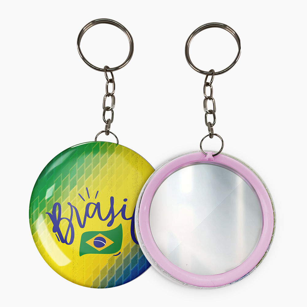 Botton Chaveiro Espelho